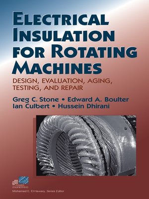cover image of Electrical Insulation for Rotating Machines